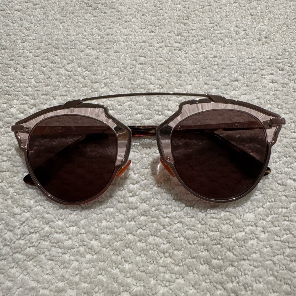 Dior so real pink Sunglasses